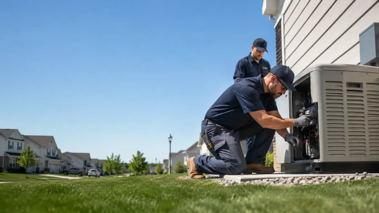 Generator Installation in Ida, AR